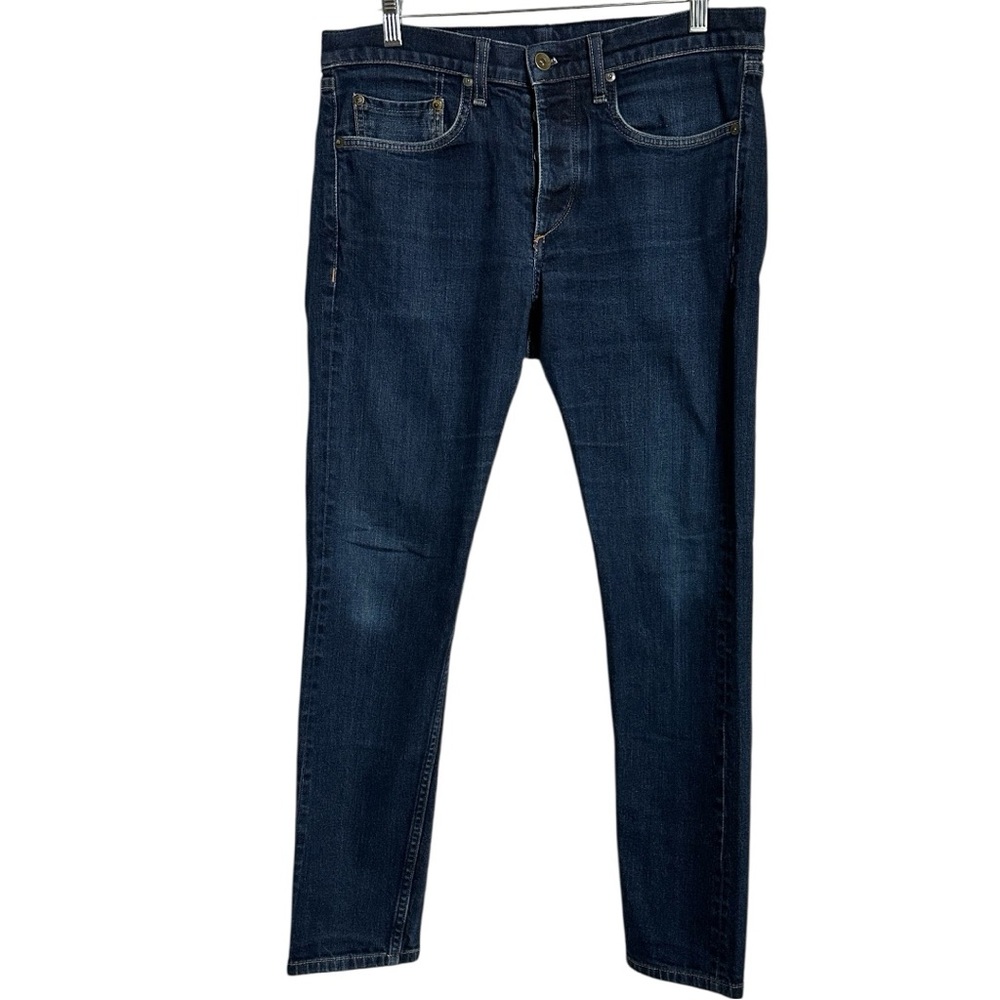 rag & bone Fit 1 Men’s Standard Issue Extra Slim Bayview Dark Wash Jeans 32